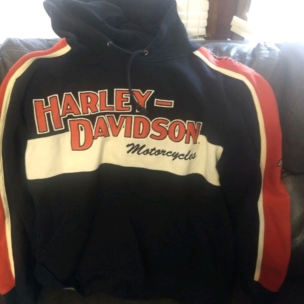 Harley-Davidson Motorcycles Genuine Motorclothes Medium Hoodie Pullover 1903